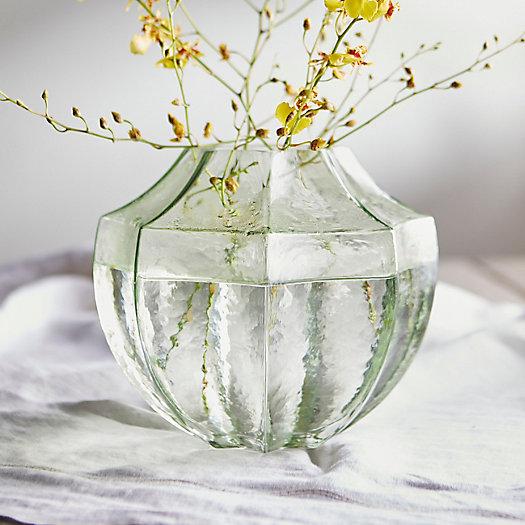 Geo Low Glass Vase