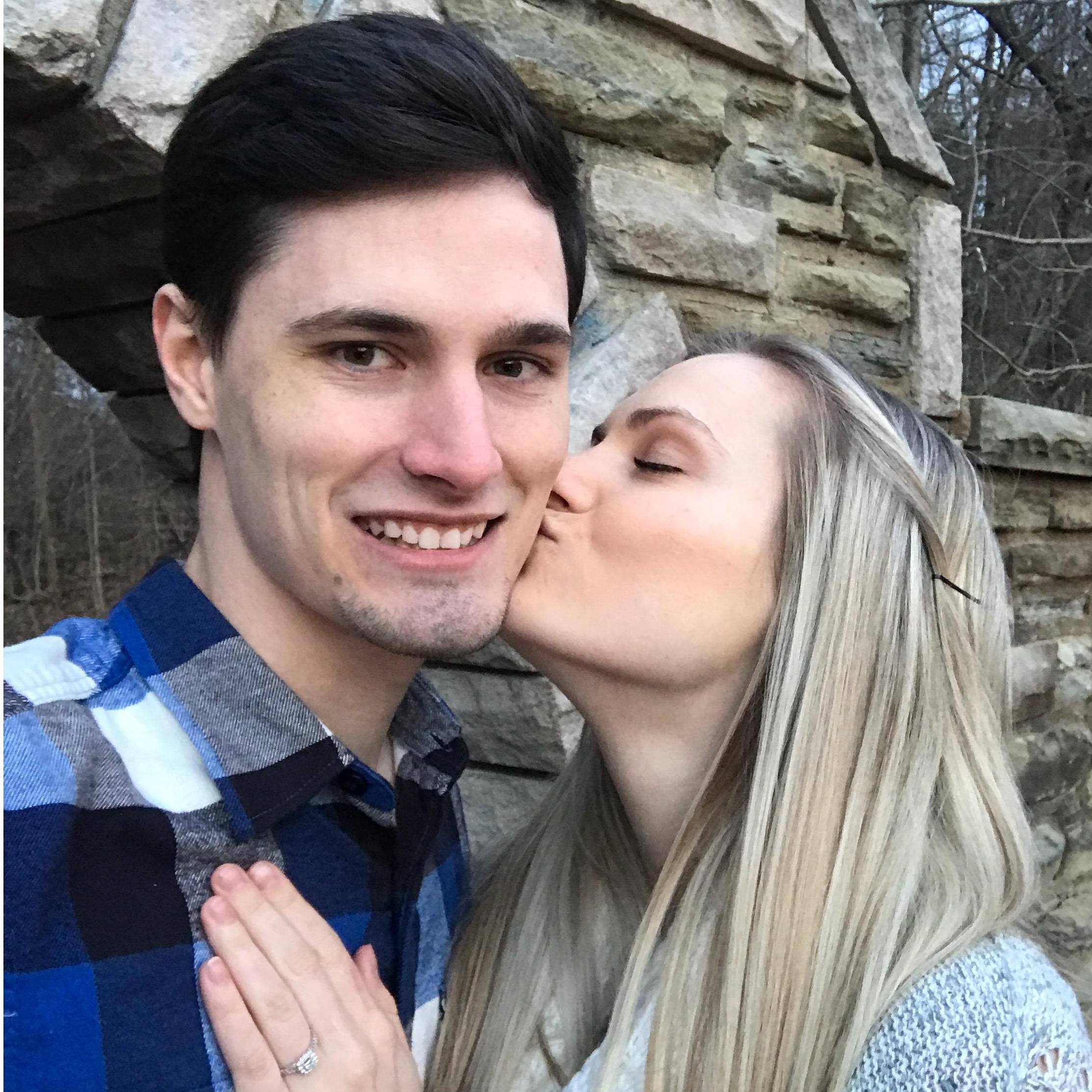 The day we got engaged