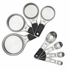 Oxo Stainless Steel Measuring Cups and Spoons Set