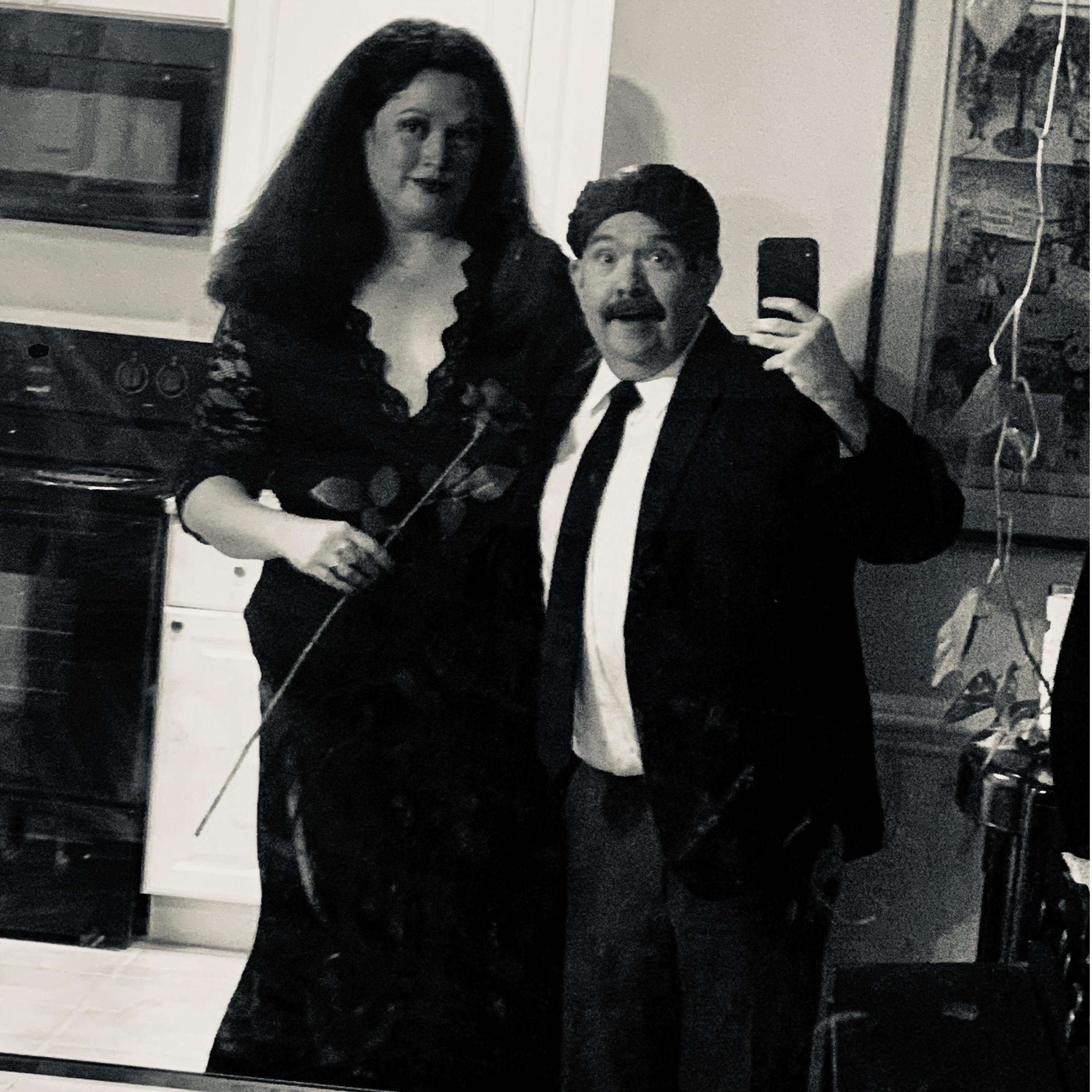 Gomez and Morticia, Halloween 2018