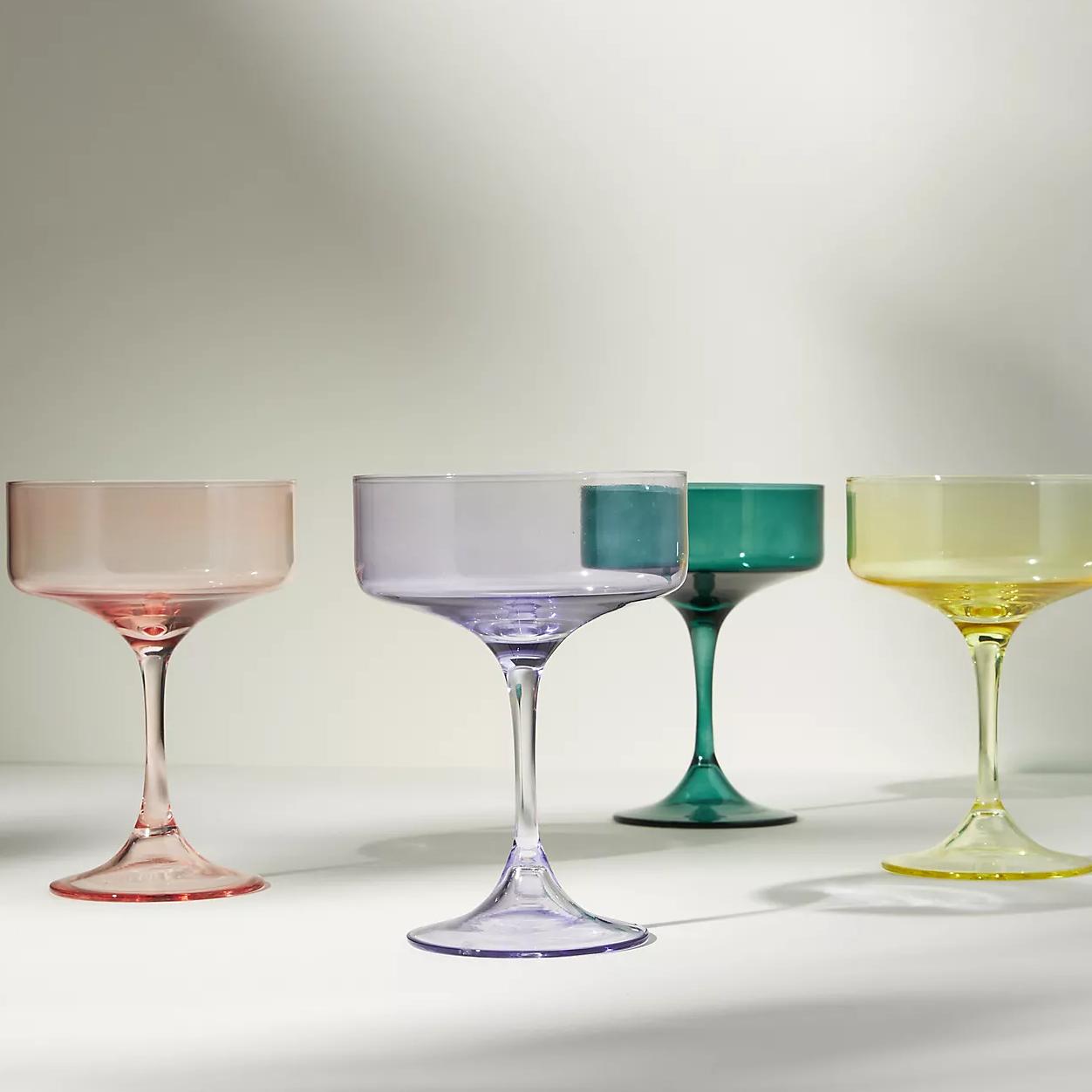 Morgan Coupe Glasses, Set of 4