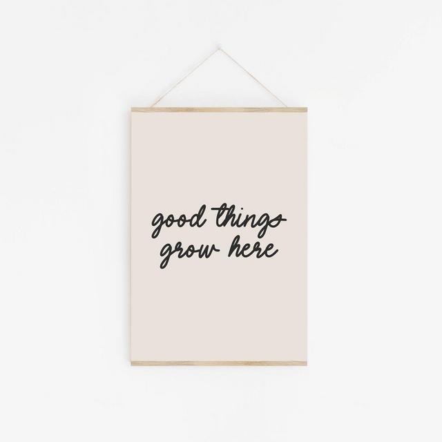 'Good things grow Here' Wall Art (8 x 10)