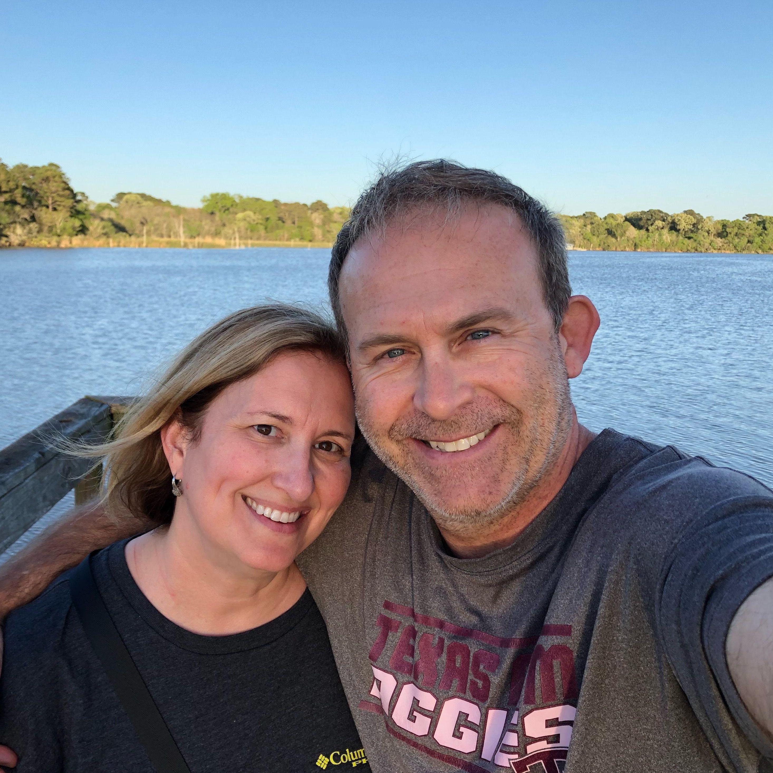 Trail walking in Clear Lake, TX