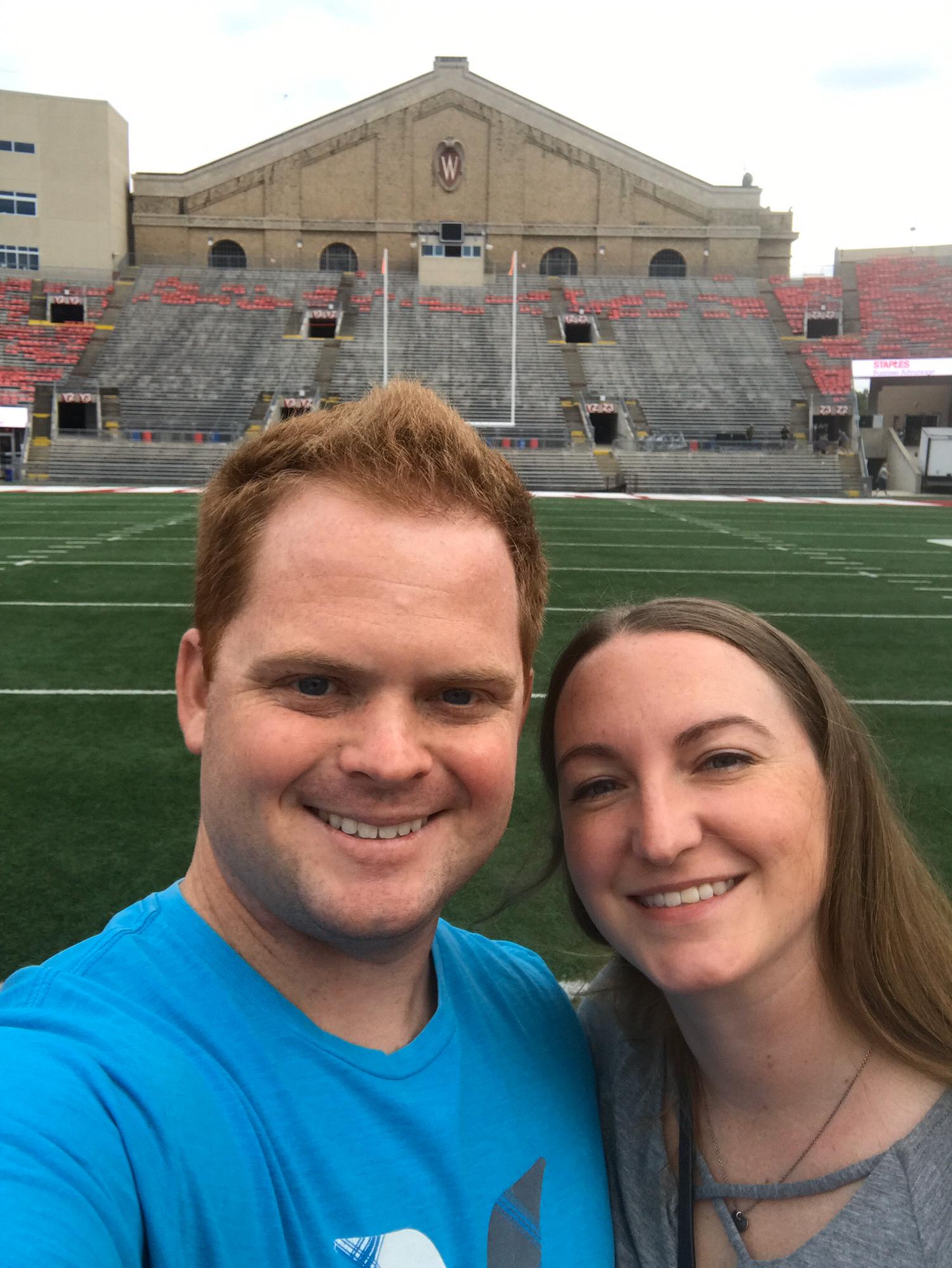 When in Madison, why not go to Camp Randall?!