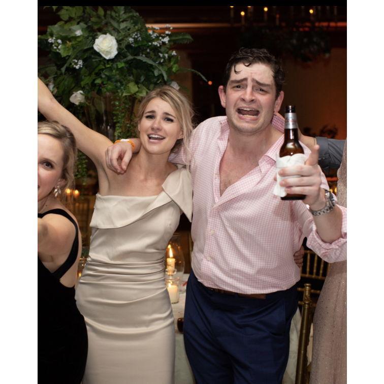 February 2021
You can find us on the dance floor 99% of the time at any wedding....and you can find Conor in the middle of a dance circle 100% of the time (see next photo).