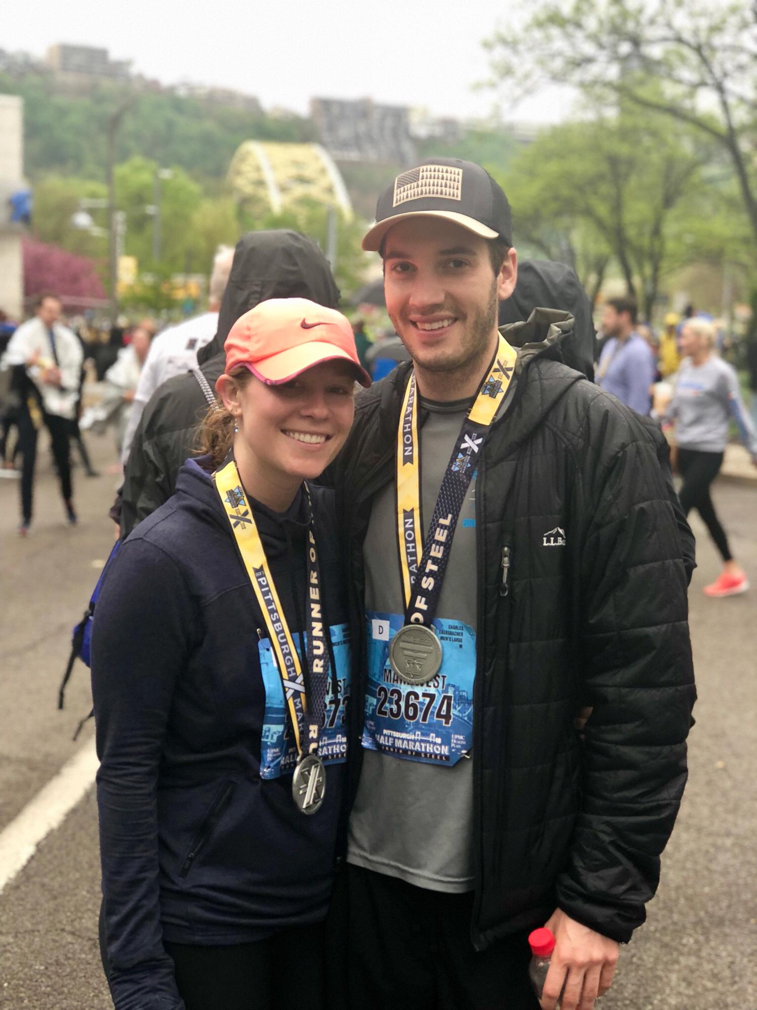After running the Pittsburgh half marathon