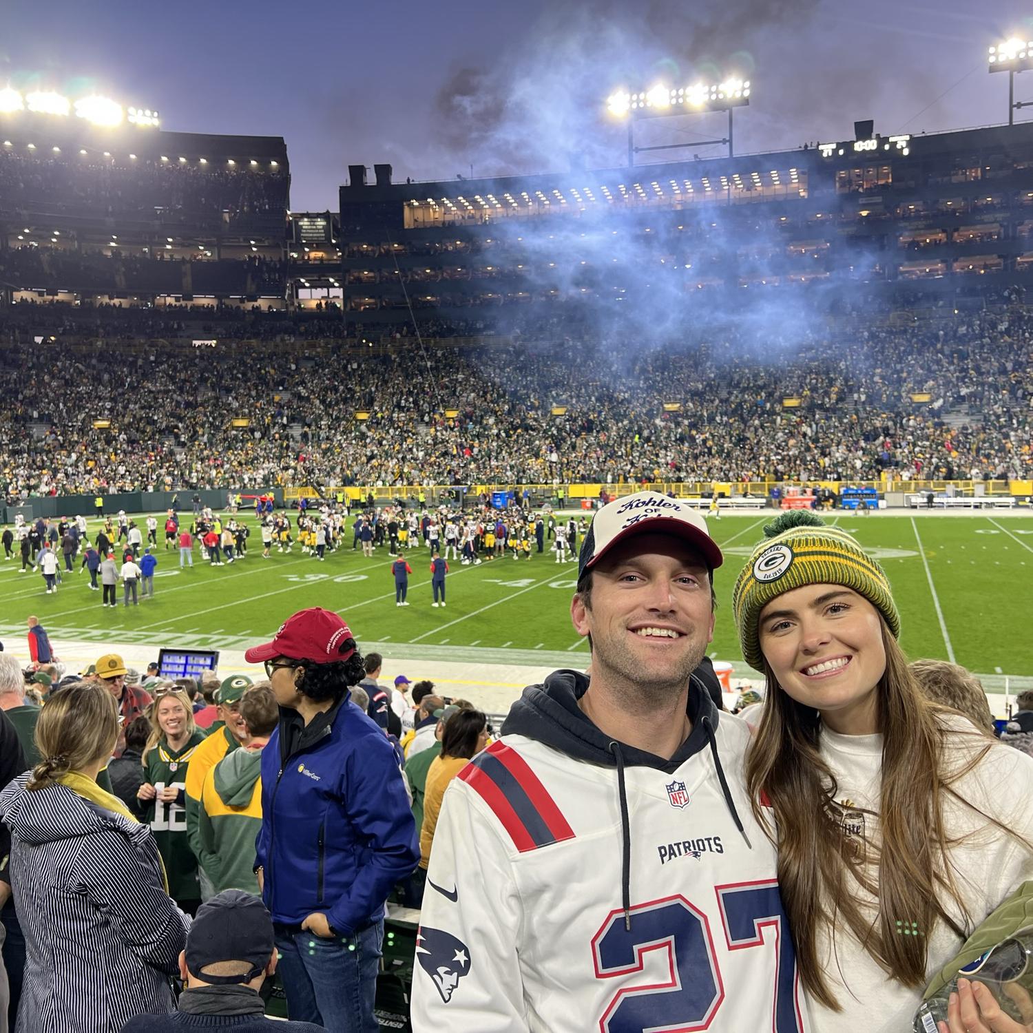 Lambeau Field 2022. Packers Win!!