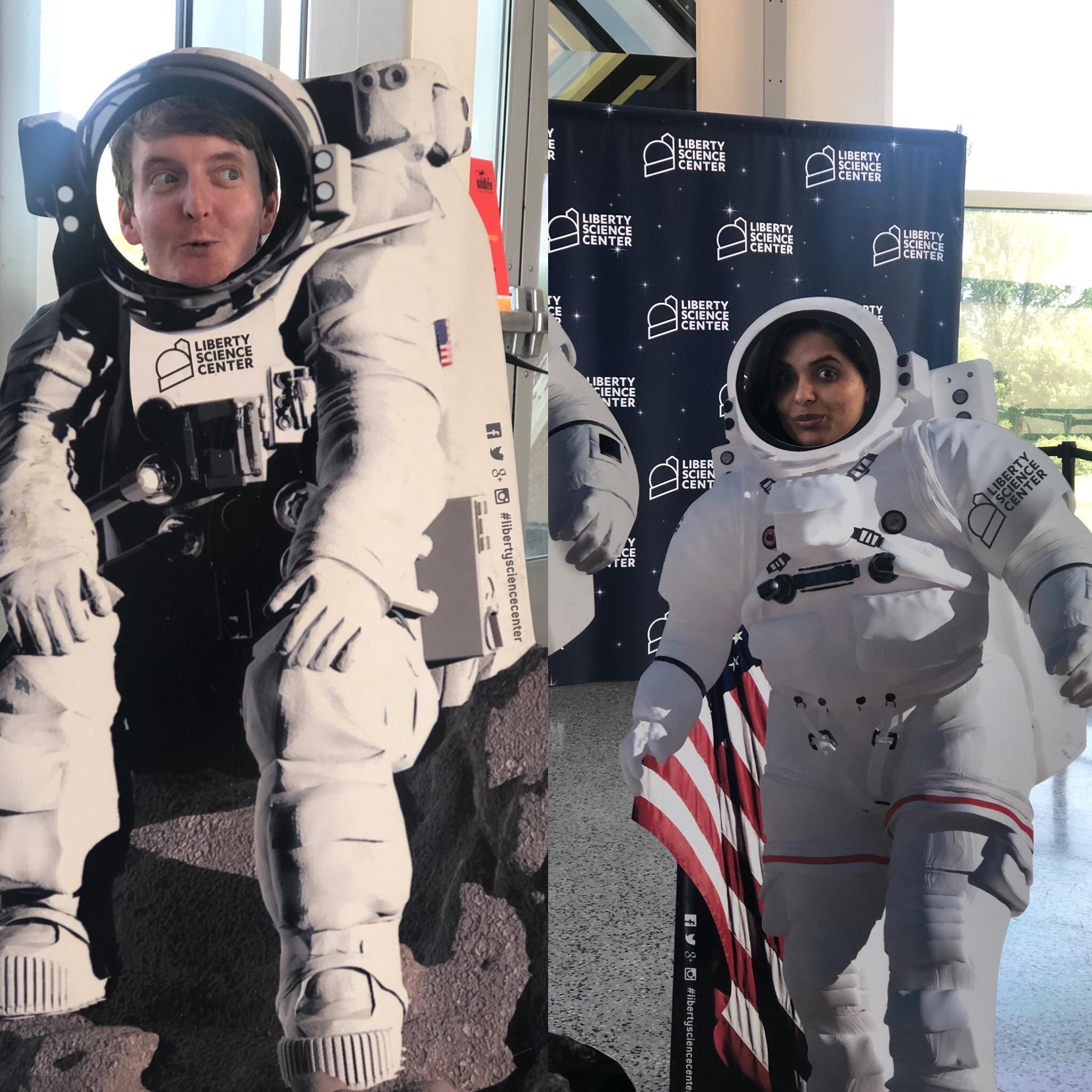 We LOVE going to science museums and nerding out!