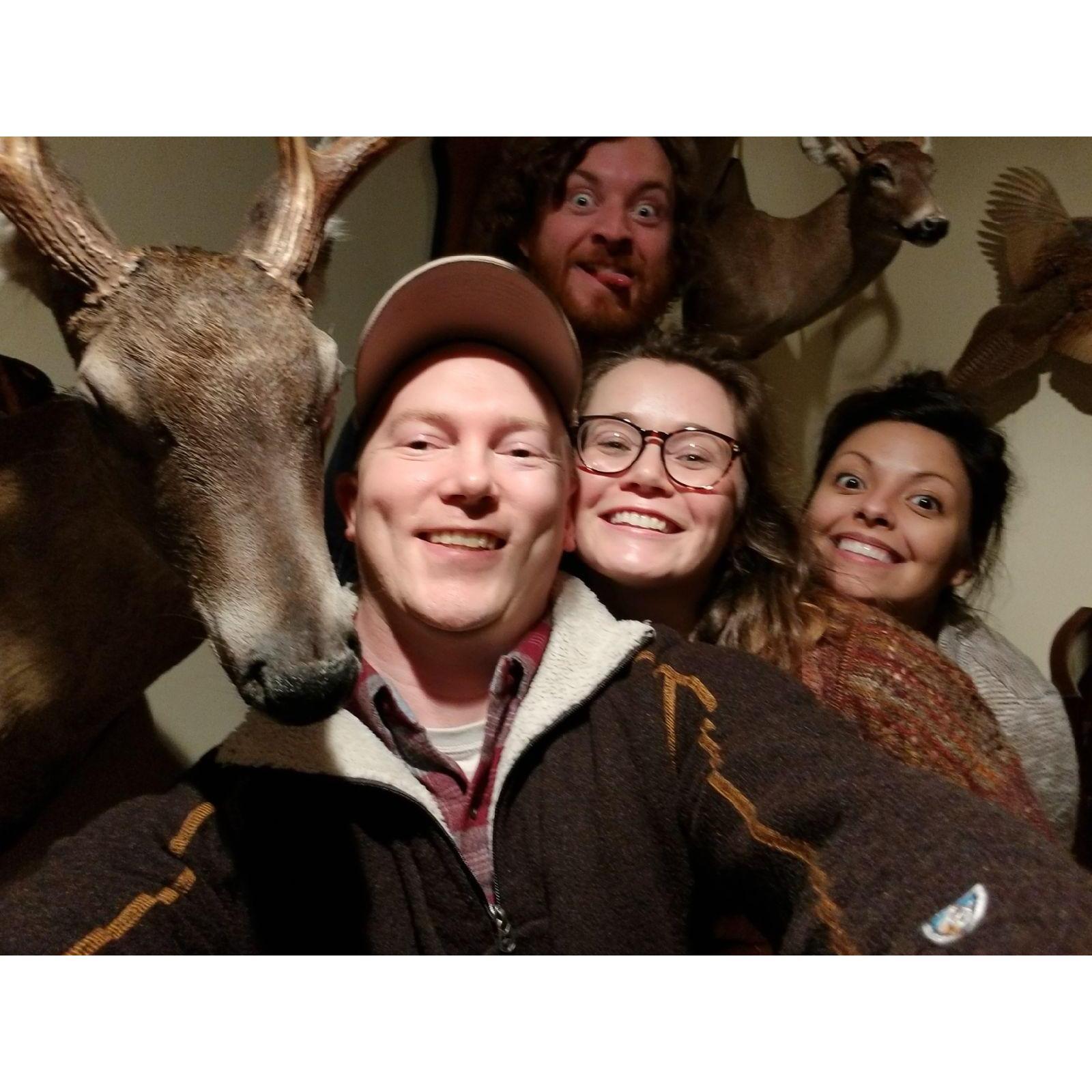 Thanksgiving (&deer heads)