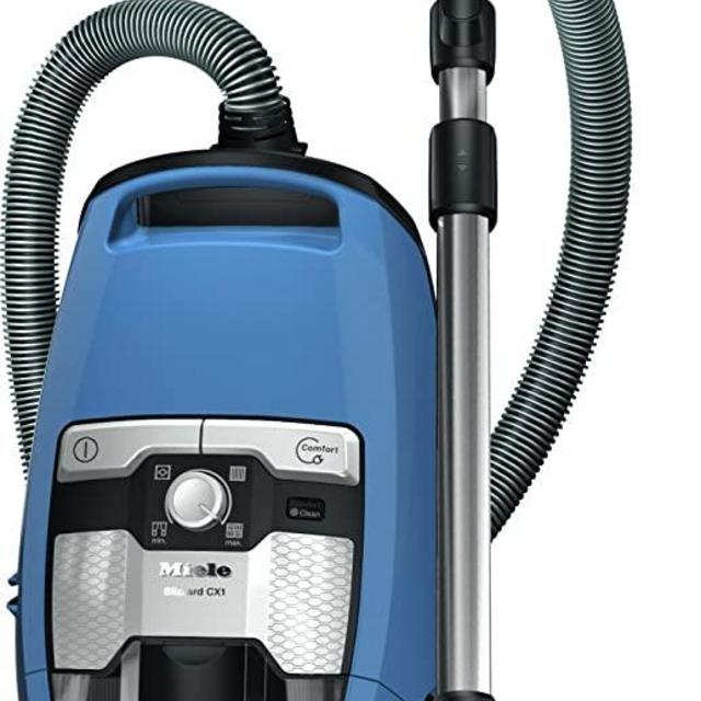 Miele Blizzard CX1 Turbo Team Bagless Canister Vacuum Tech Blue (41KCE042USA)