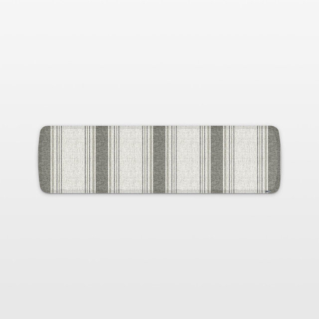 GelPro Elite Landon Stripe Grey Harbor Kitchen Mat 20"x72"
