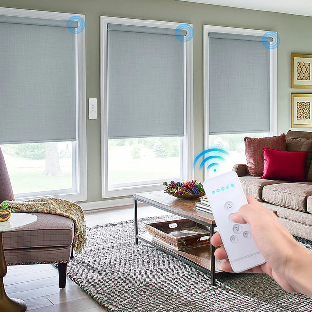 Motorized blinds