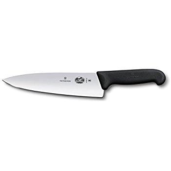 Victorinox Chef's, 8" Blade, 2" At Blue Fibrox Pro Handle