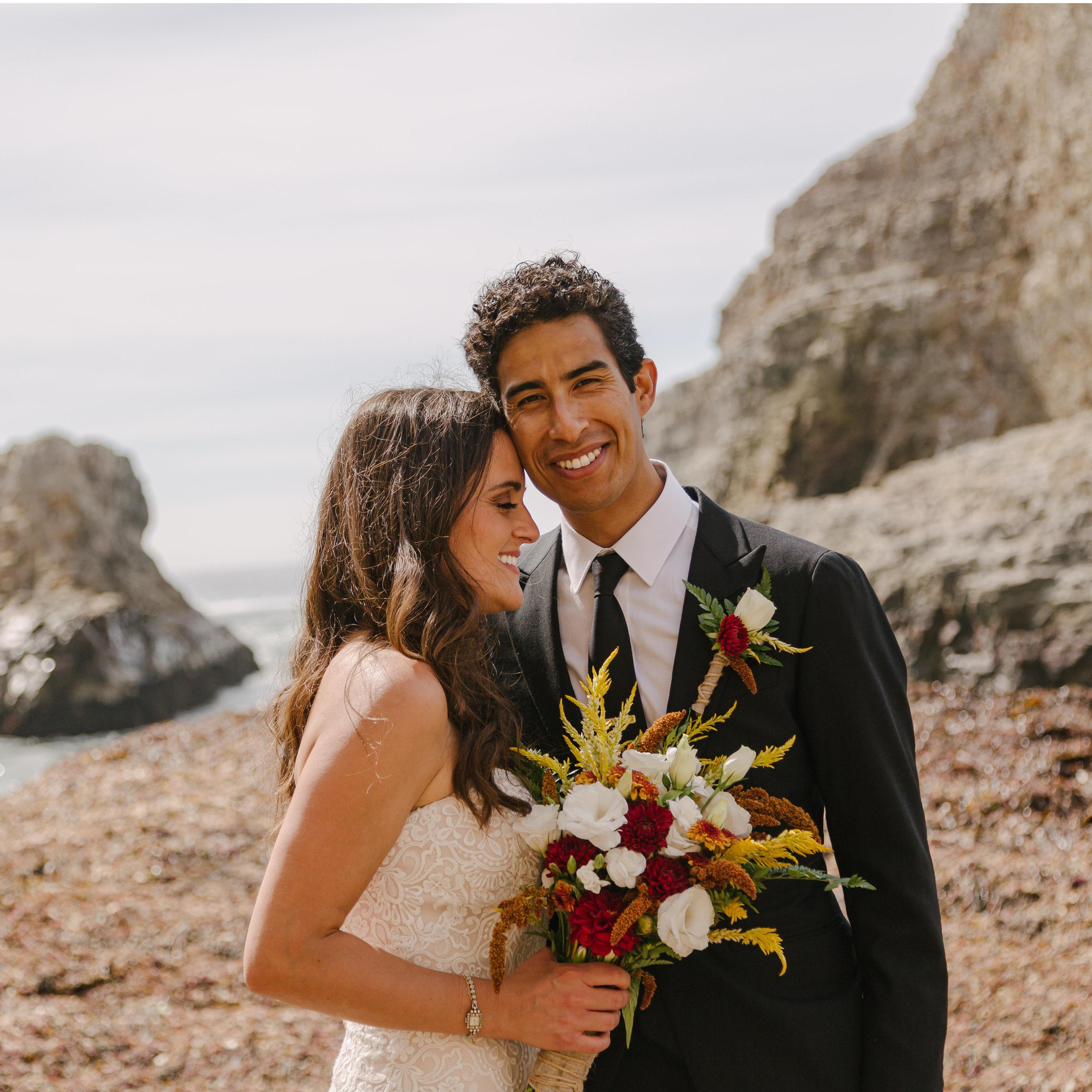 We didn’t let Covid stop us from getting married in 2020! On October 10th we had a small intimate ceremony with our immediate families. It was a beautiful day 😊