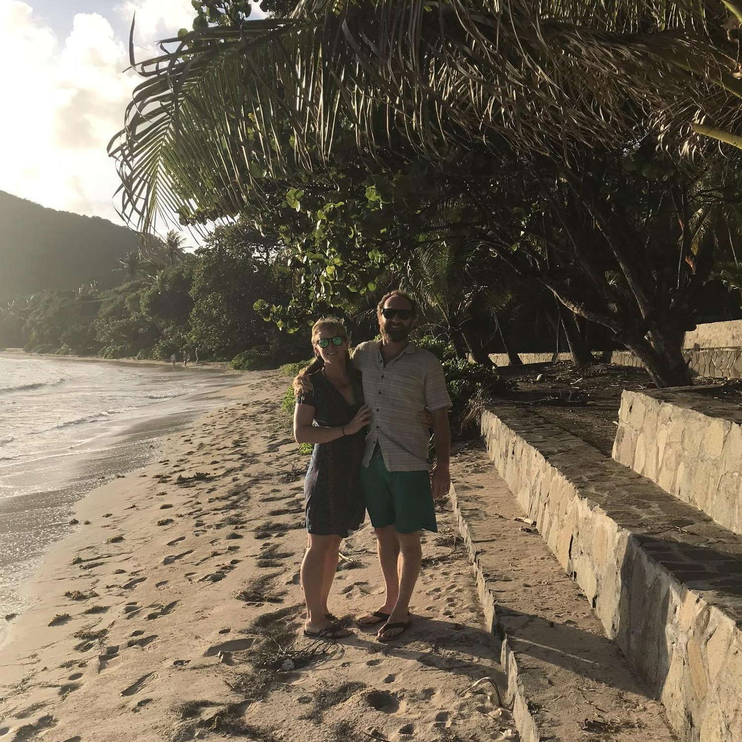 End of the sailing trip in the Caribbean, 2018.