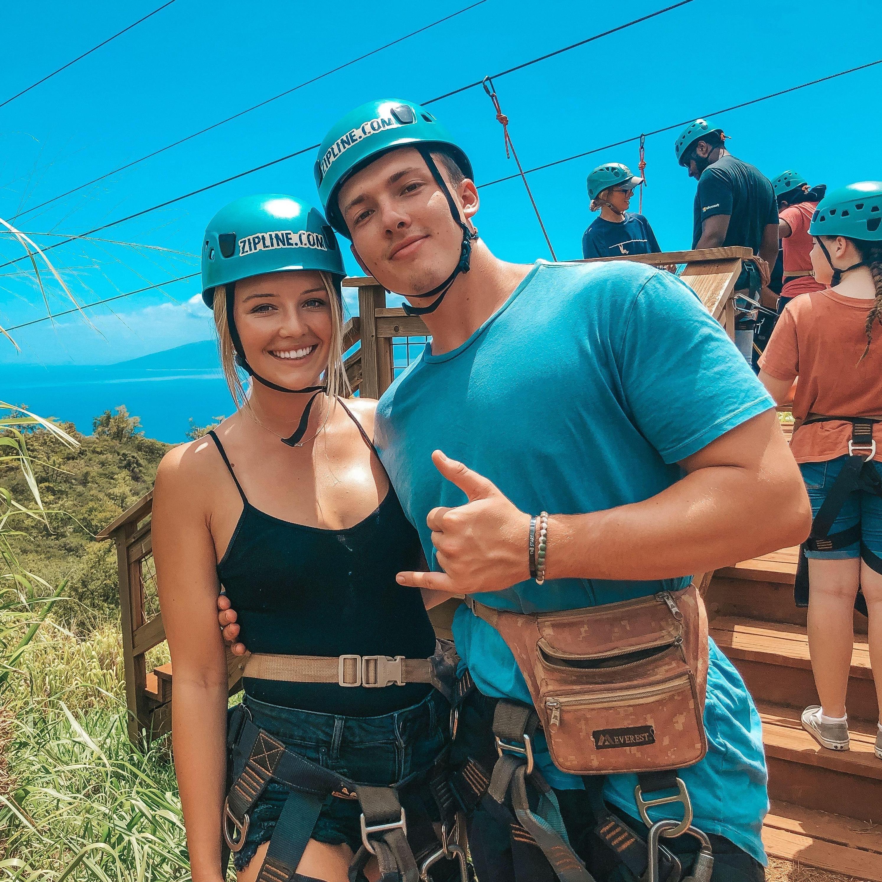 Ziplining In Maui, HI