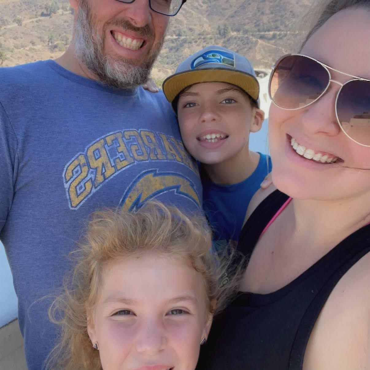First hike we did with the kids, Griffith Observsatory(longer hike than anticipated)