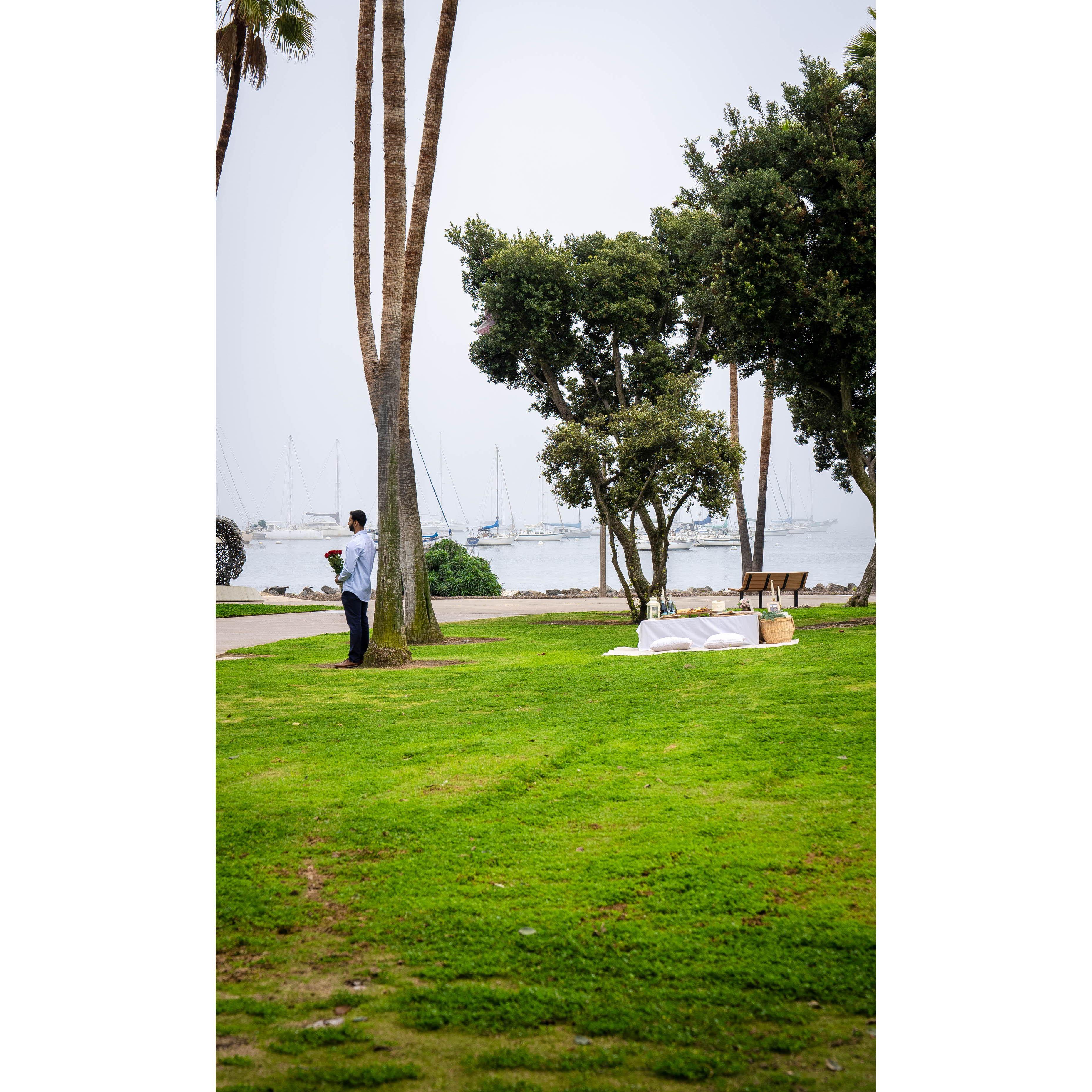 Hiding pre-engagement