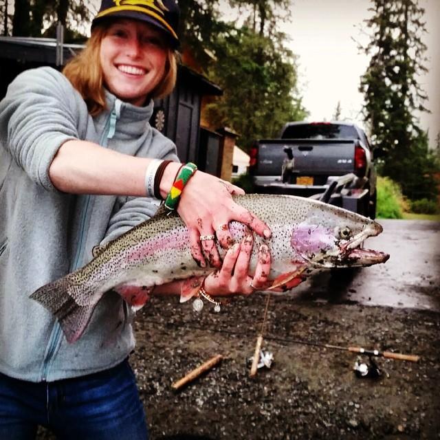Rainbows on the Kenai. 2014.