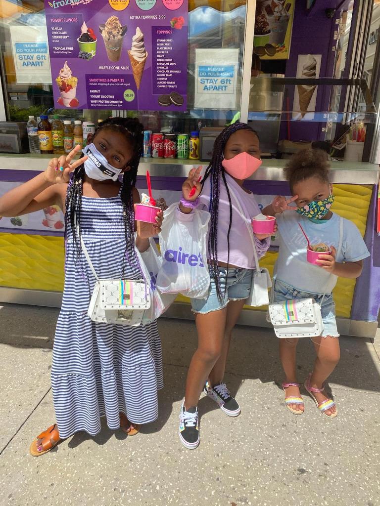 A day out with the flower girls