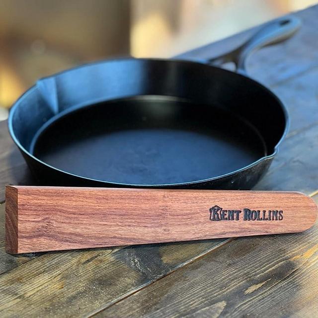 Mesquite Wood Cast Iron Spatula