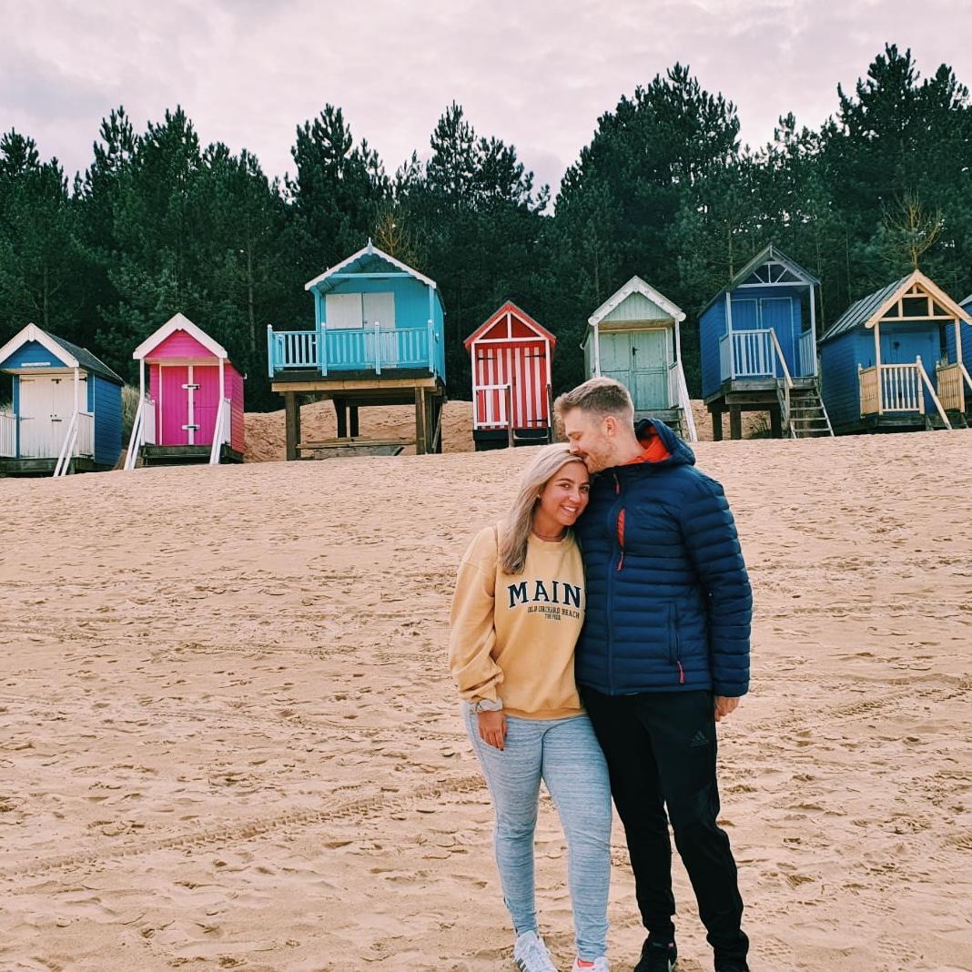 Lauren’s first visit to Norwich, this at Wells-next-the-Sea in Norfolk, UK!