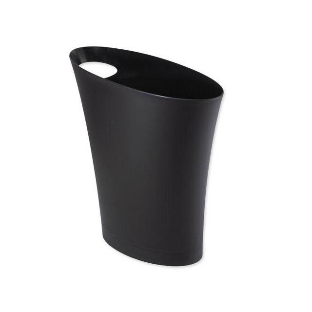 Umbra® Skinny 2-Gallon Wastebasket in Black