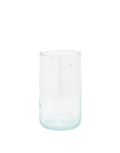 Bubbled Tall Glass