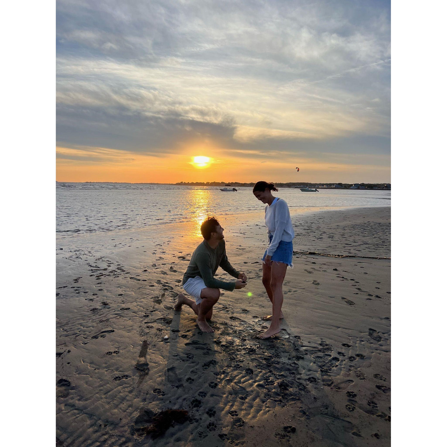 Christian proposed on my favorite beach