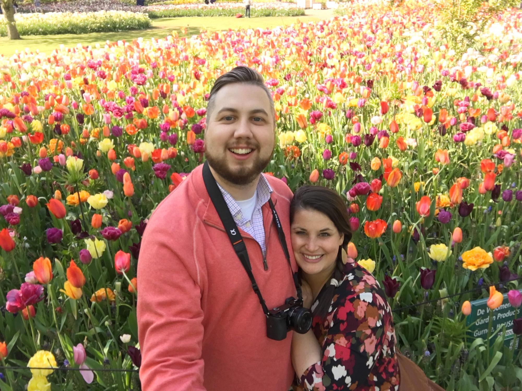 Tulip Fields outside of Amsterdam!