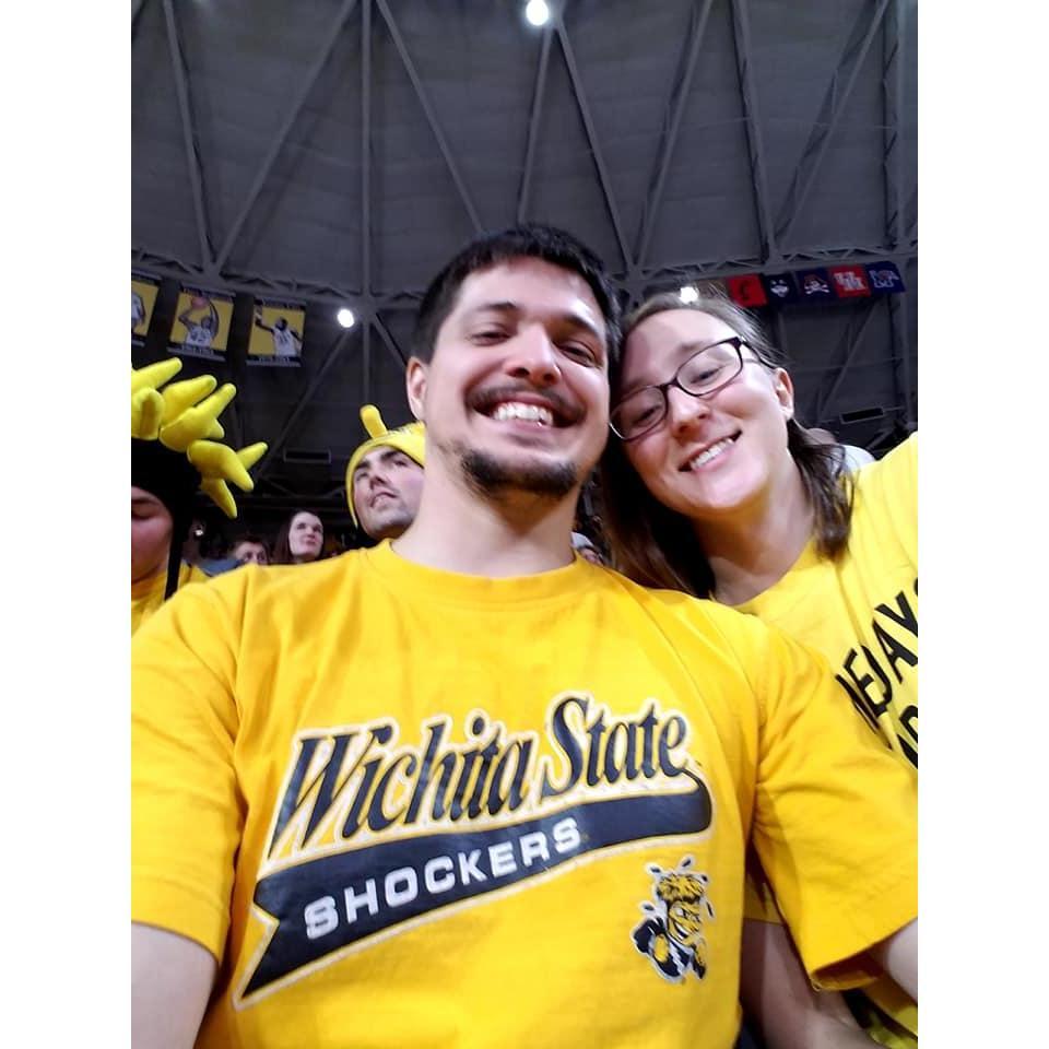 First basketball game together. Go Shox!