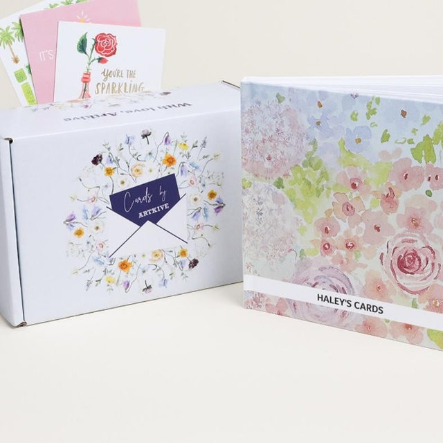 Artkive double box card keepsake book
