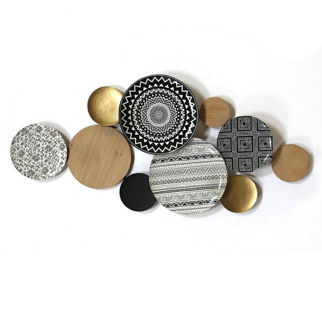Boho Medley Plates Wall Decor - Stratton Home Decor
