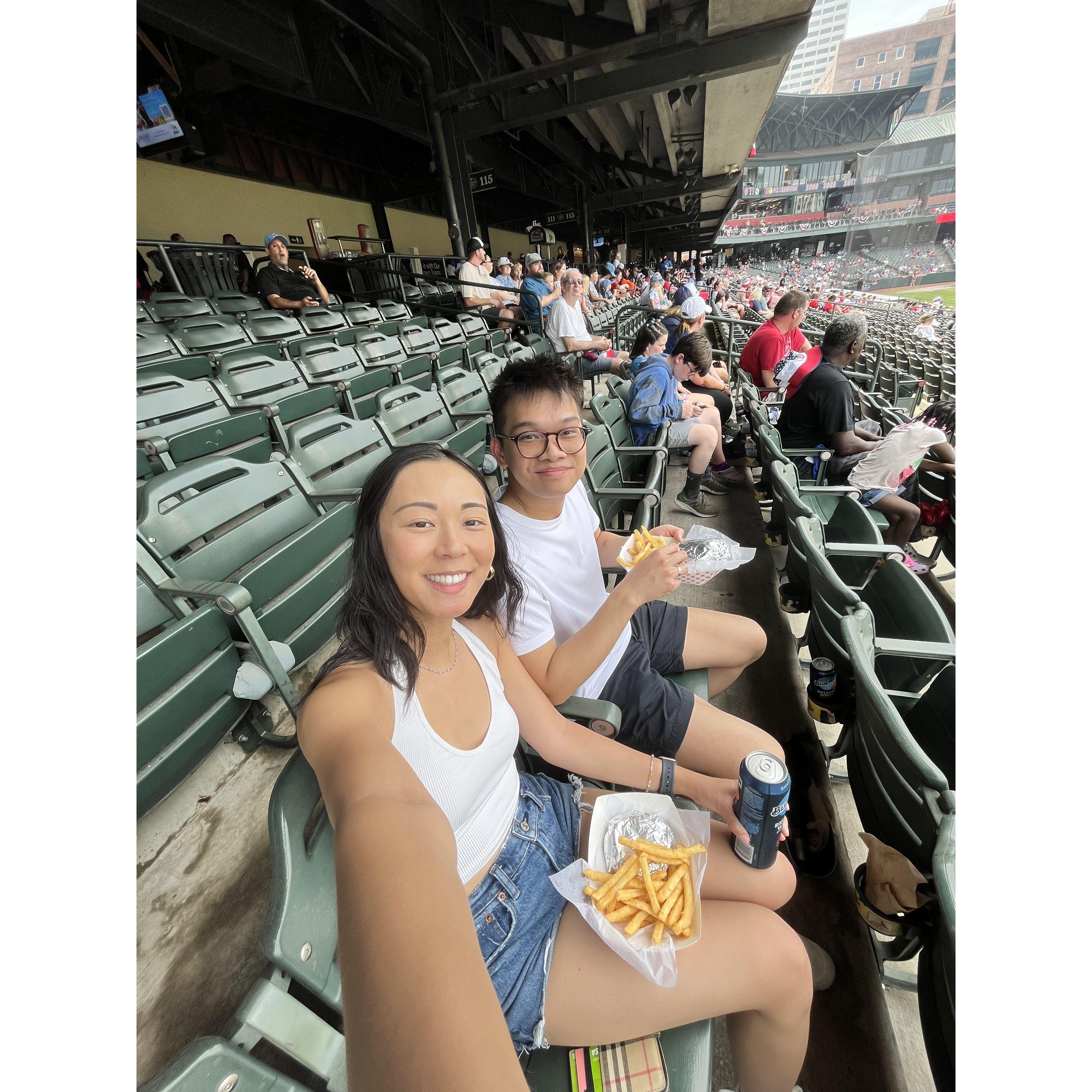 Watched the Redbirds play!