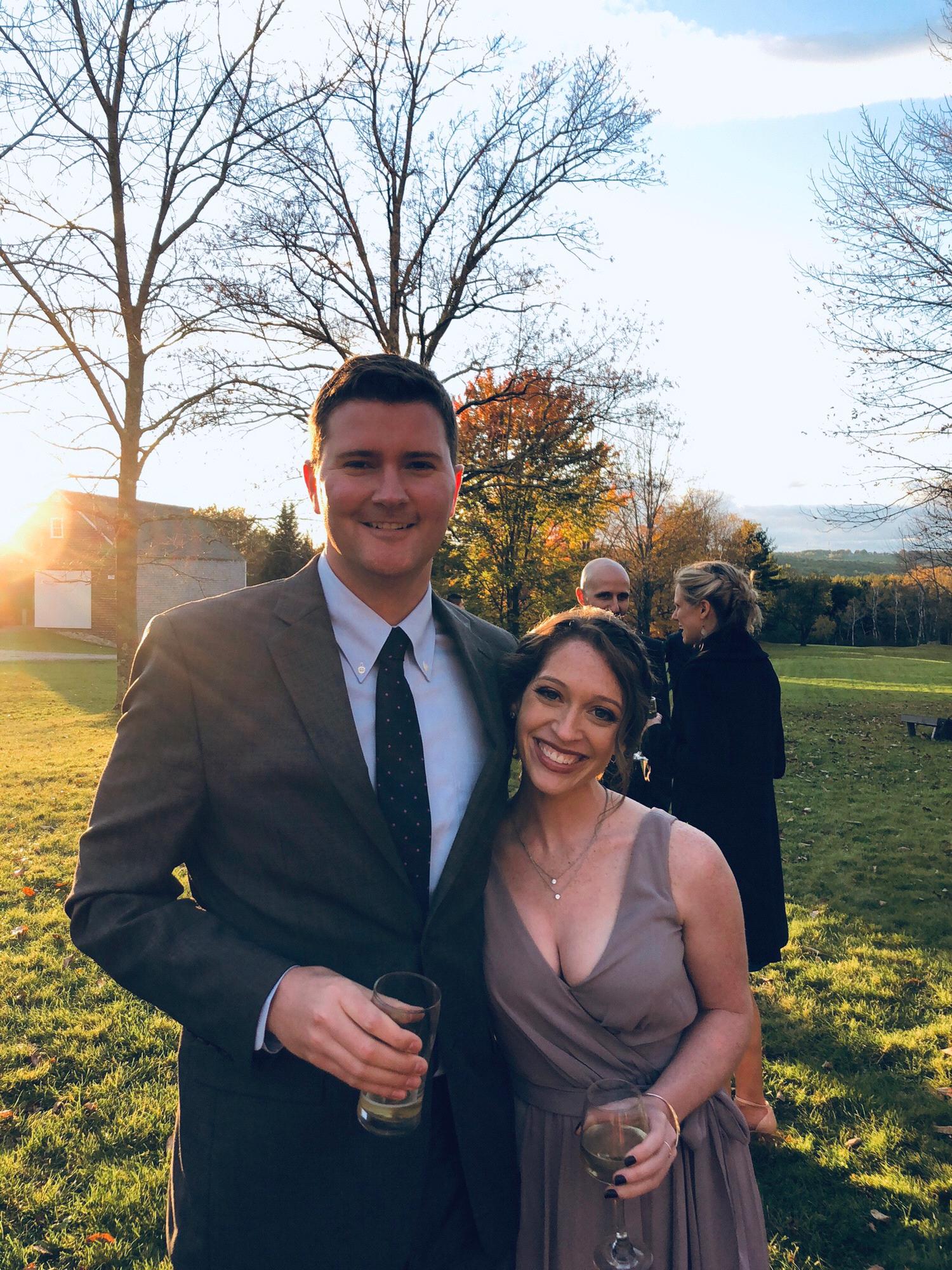 Back when in-person weddings were a thing....October, 2018 in Maine