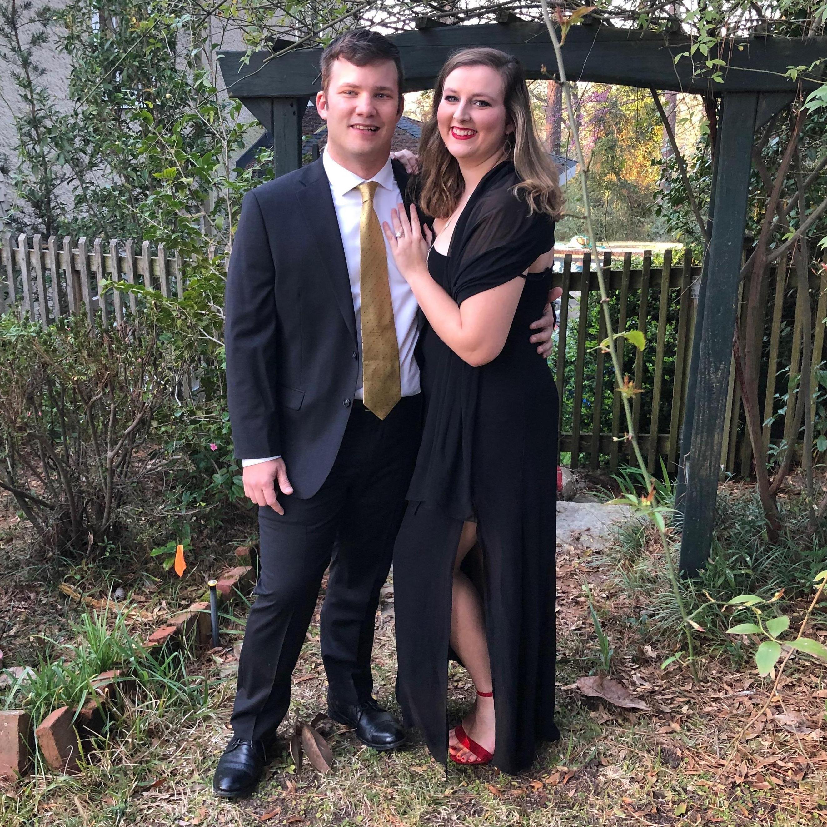 Doctor Prom! The last big event in Augusta before the pandemic and moving to St. Louis.