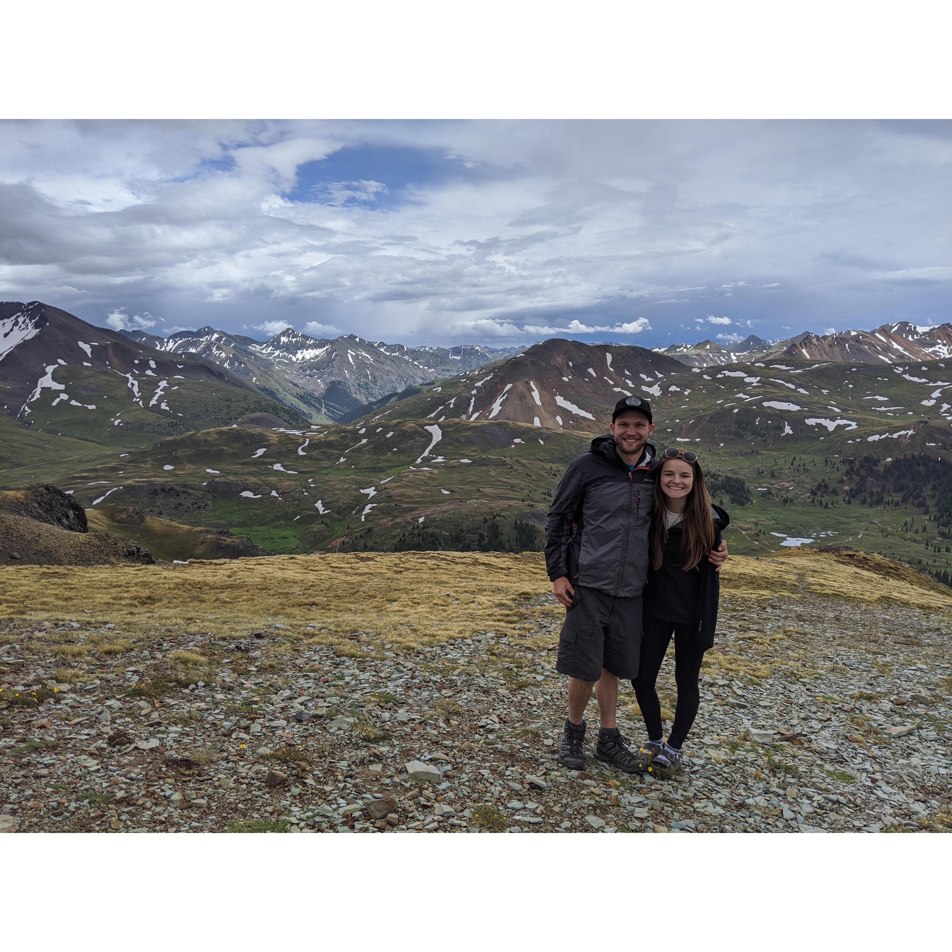 Exploring Telluride, which is where we will be getting married later this year!