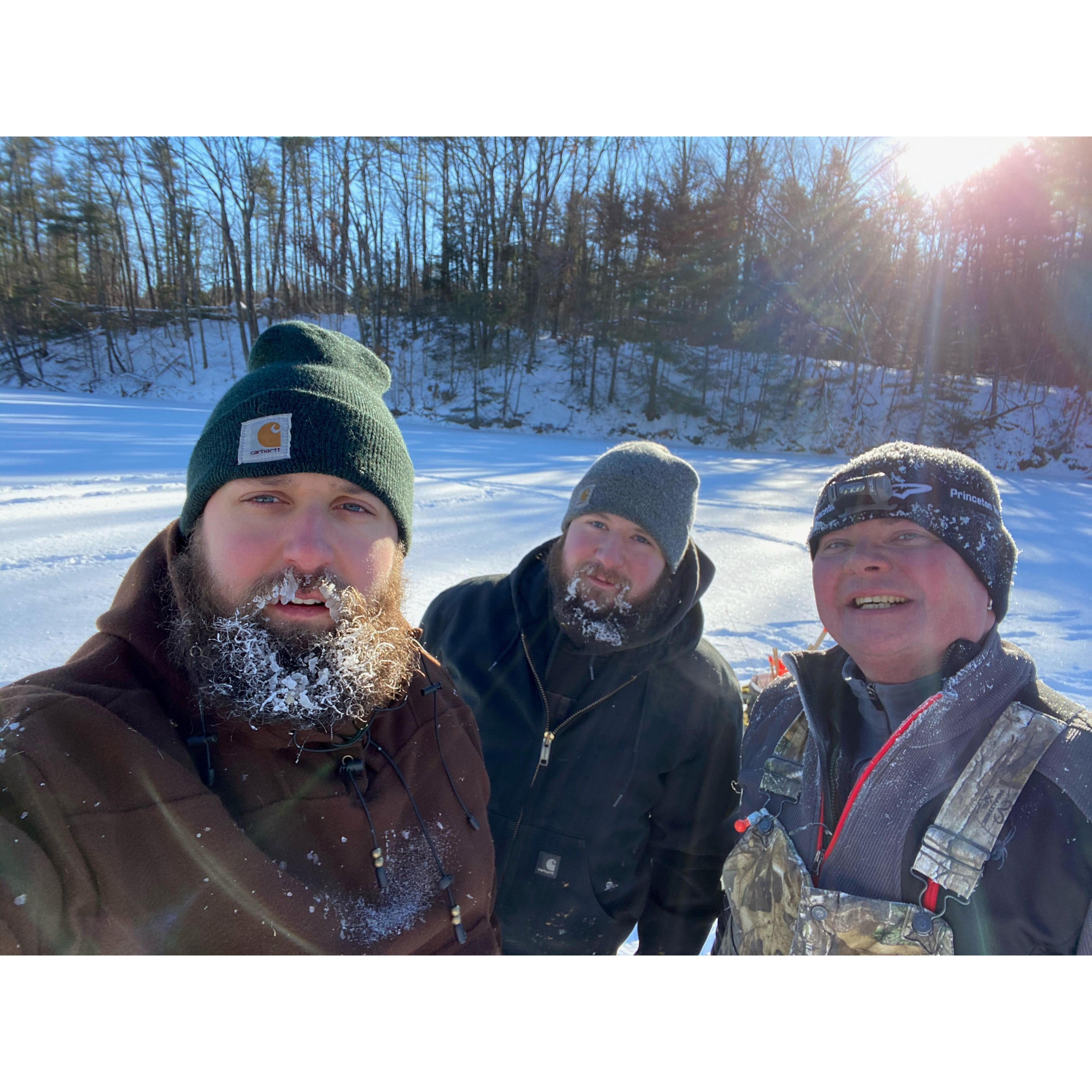 A winter expedition with the Viall brothers.