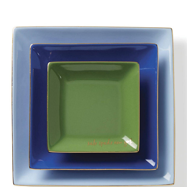 kate spade new york Make It Pop 3 Piece Tray Set