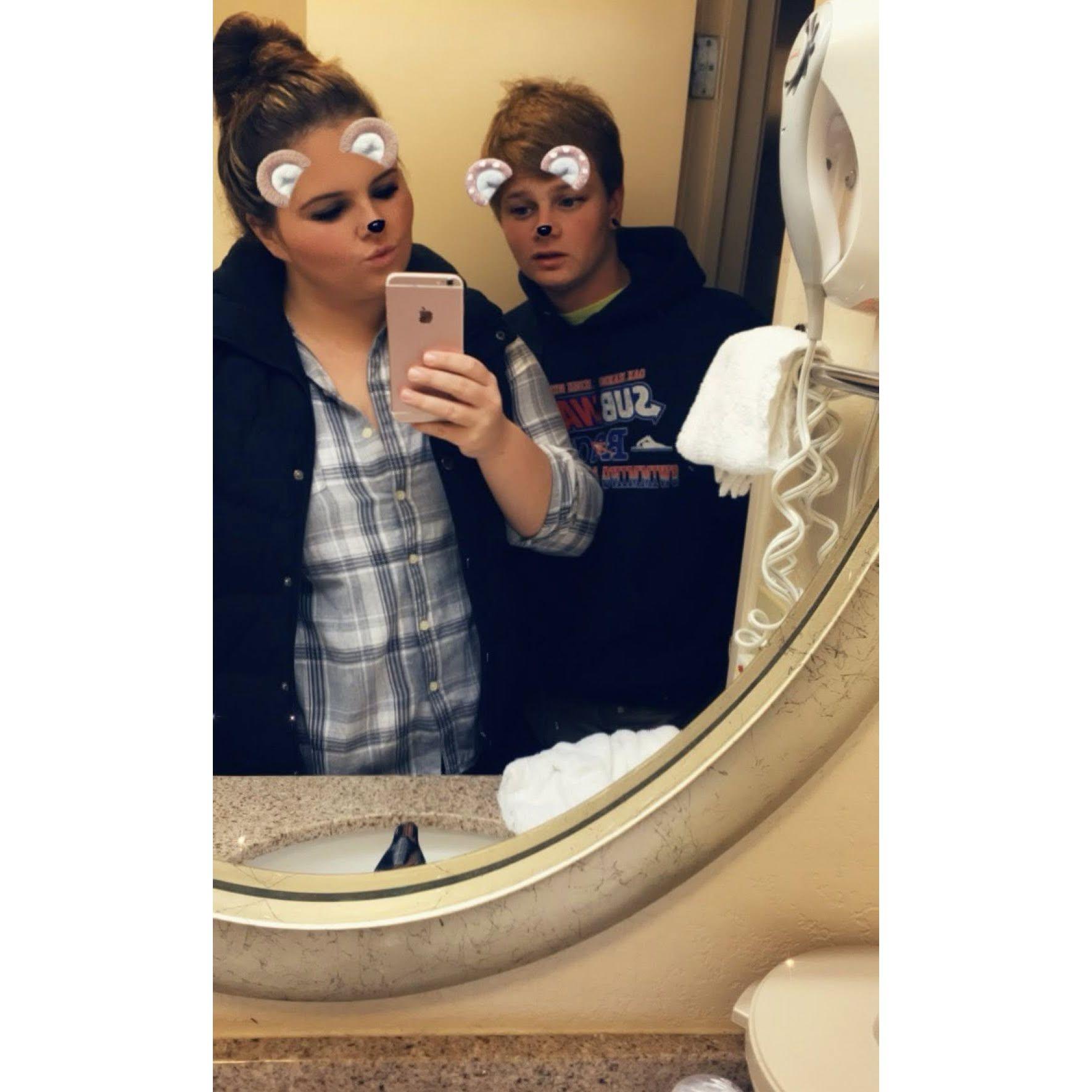 11/12/2017: Our first picture together, when Tyler Came to Erie, PA for the first time!