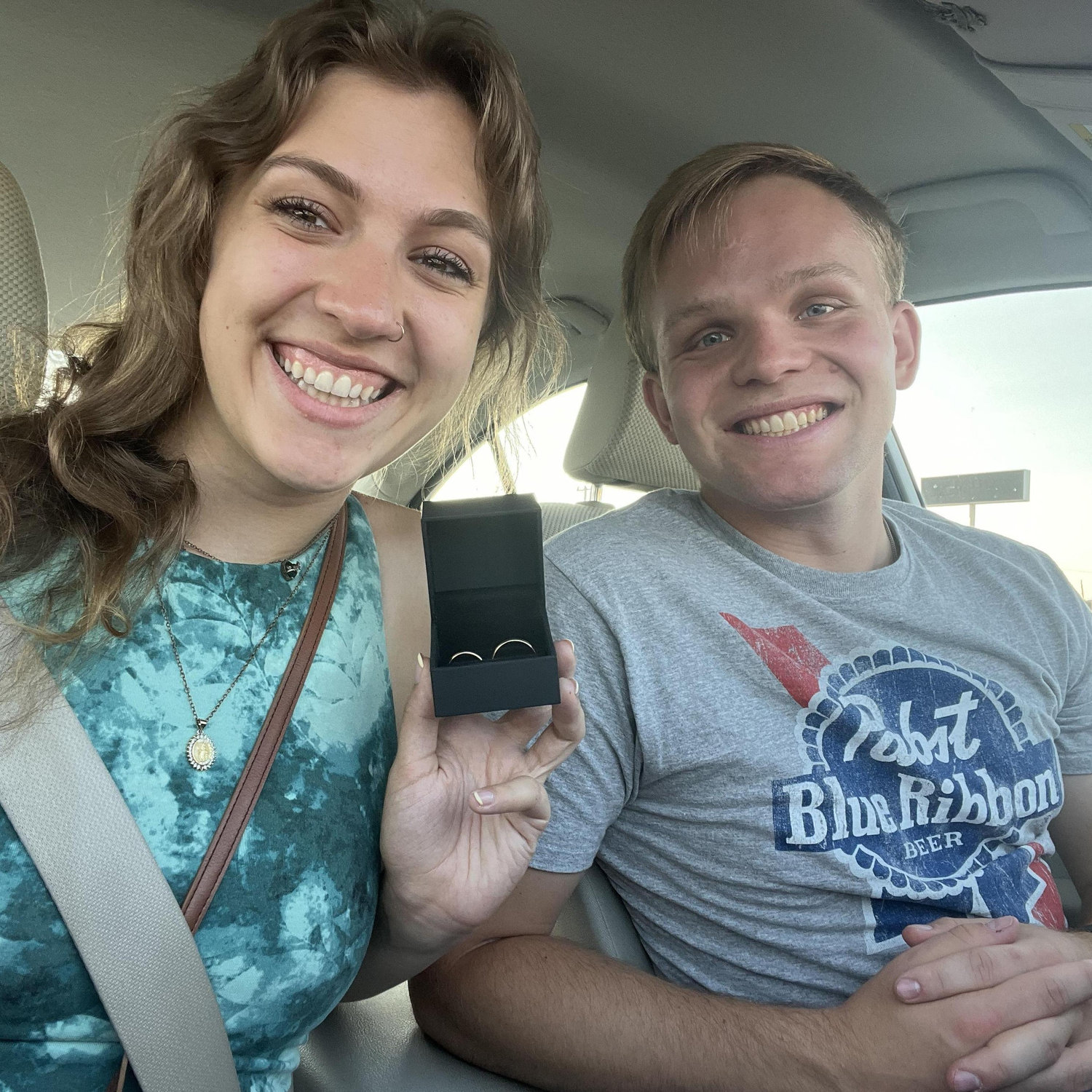 Picking out our wedding bands!