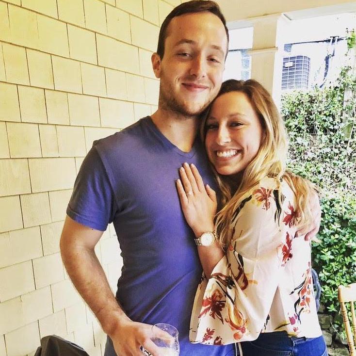 The night we got engaged! Such a fun and exciting night