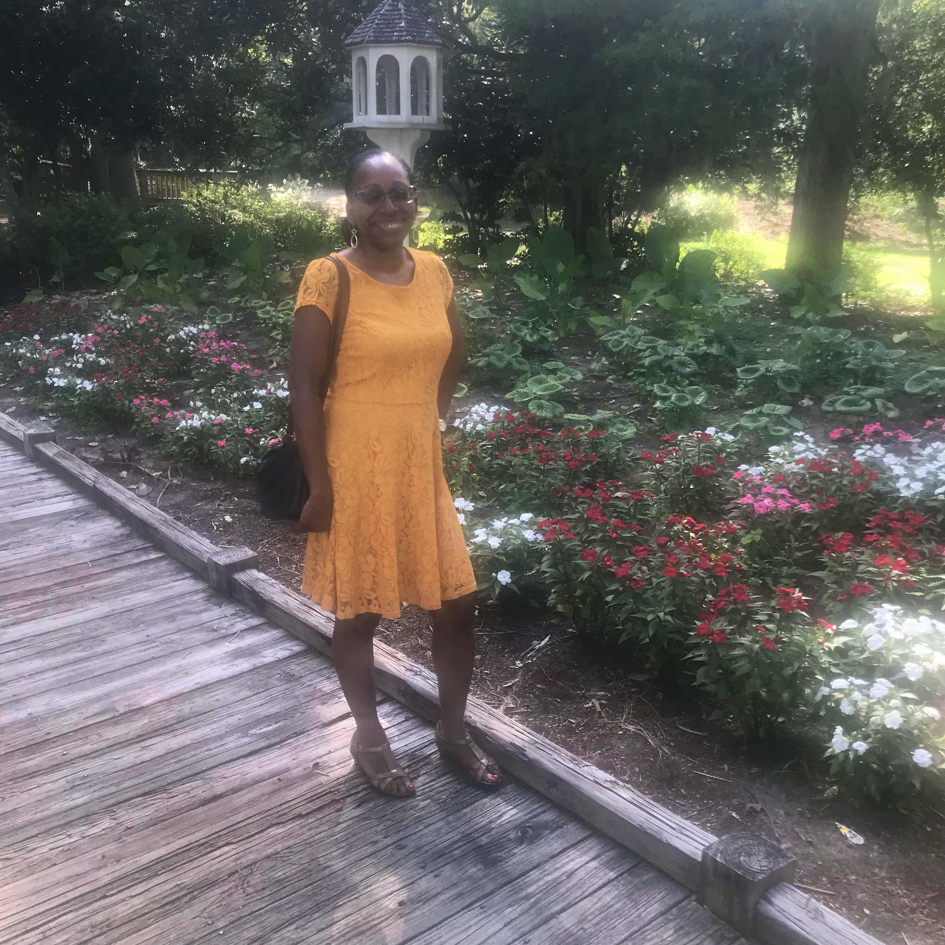 Strolling in the Edisto Gardens