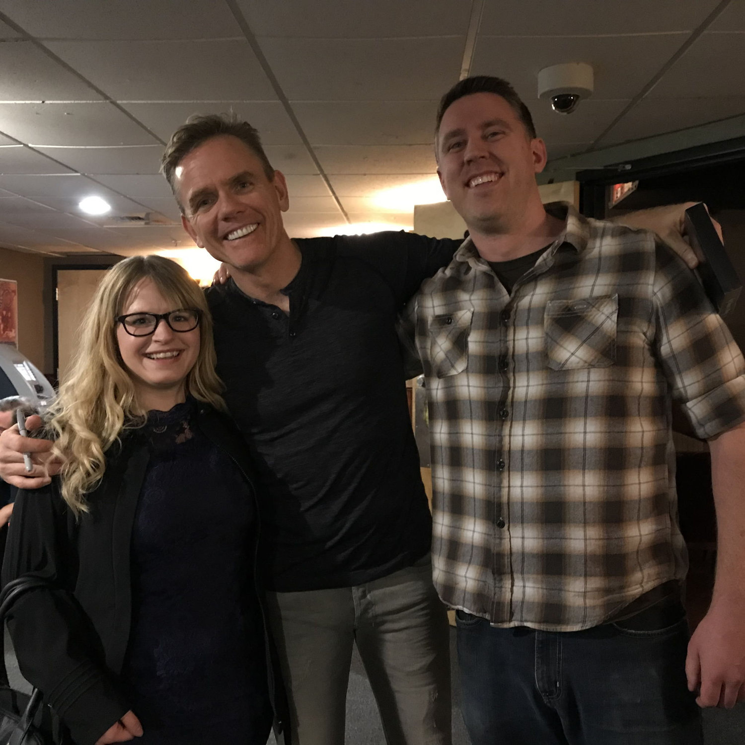 Christopher Titus! Stephanie gets tickets every time, Craig will start going to every other show to avoid re-runs.
