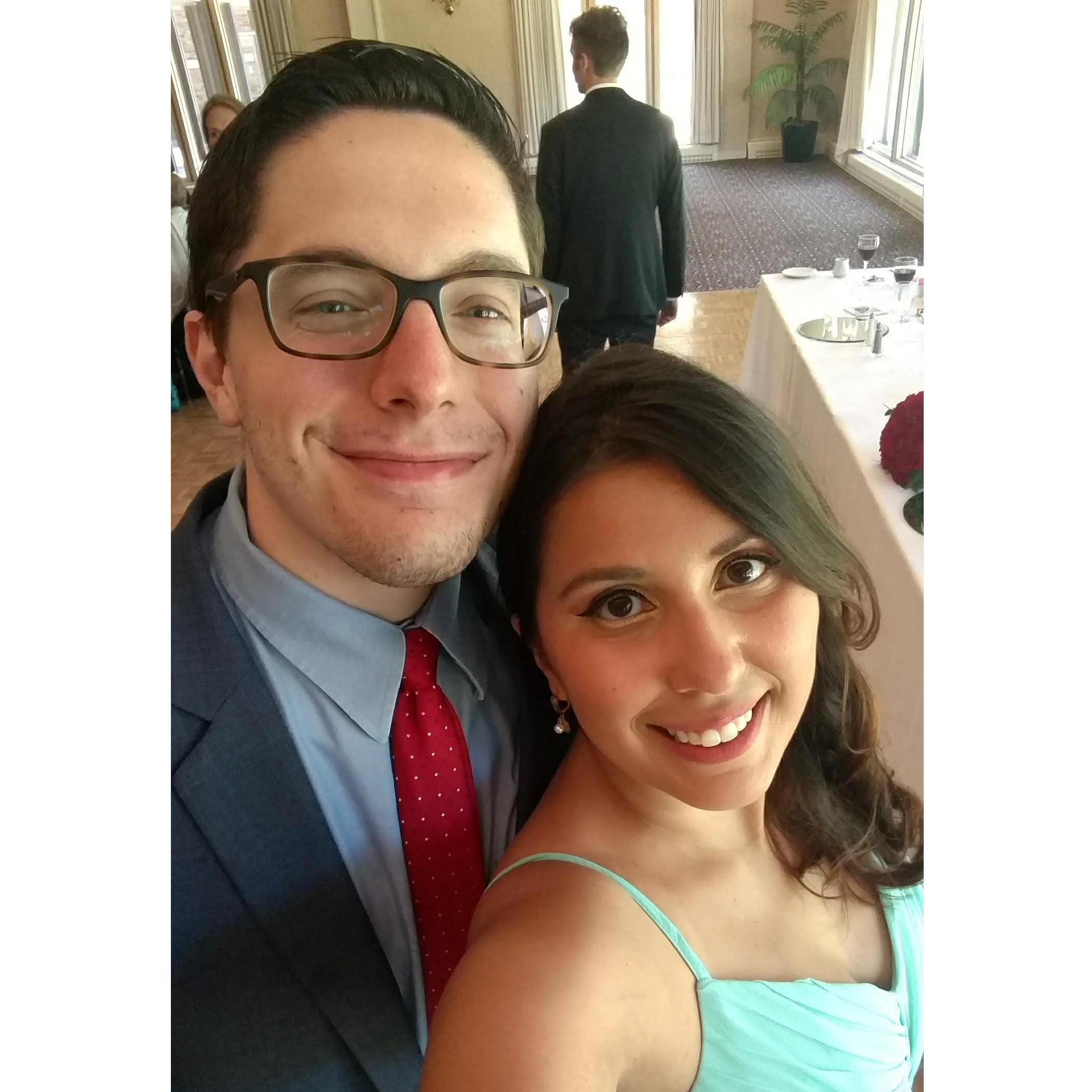 At the MoH's wedding! July 2017.