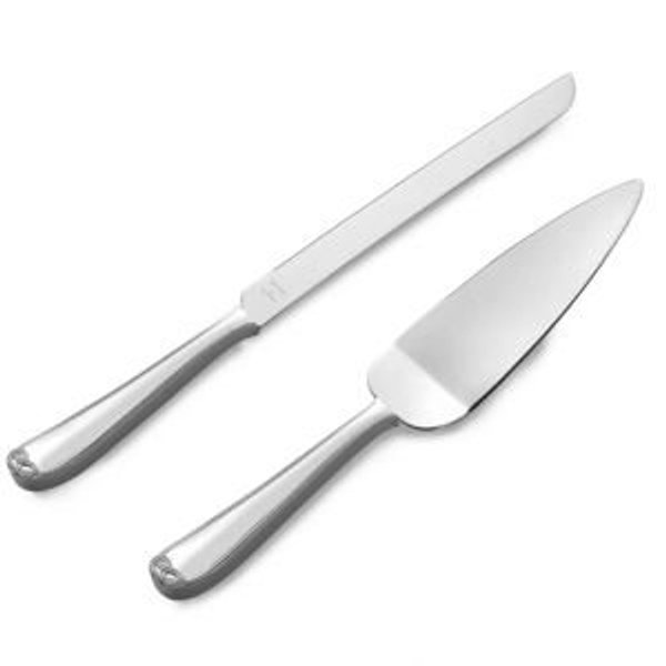 Vera Wang Infinity Cake Knife & Server