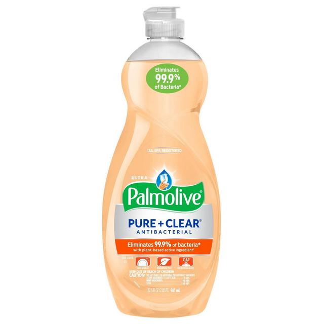 Palmolive Ultra Pure + Clear Antibacterial Dish Soap - 32.5oz