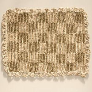 Green Checkered Placemat