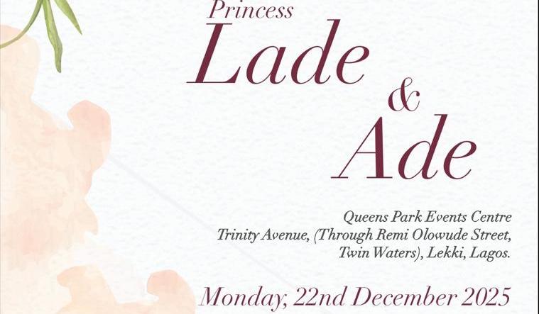The Wedding Website of Lade Aderinkola and Ade Olugbemi