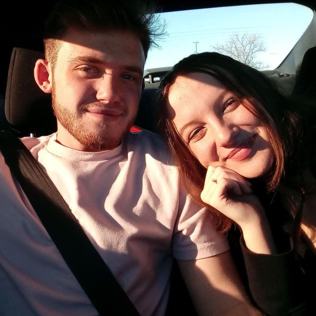 The day we moved to Cheyenne together.